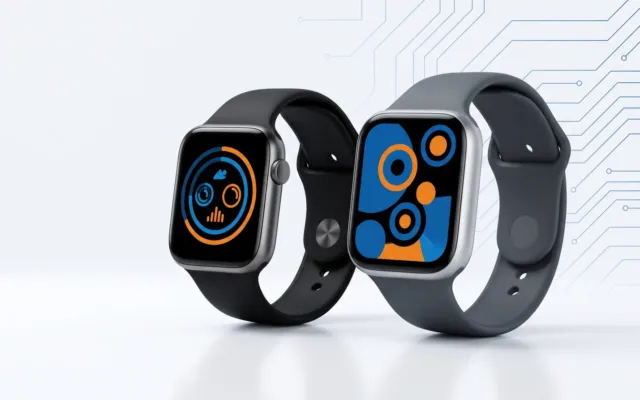 Comparação entre o Amazfit Bip 6, com GPS integrado, e o Redmi Watch 5 Active, com bateria mais longa