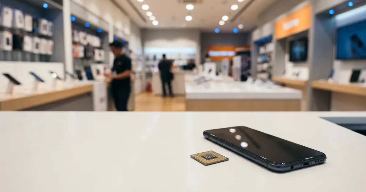 Vendas globais de celulares caíram 20% no 3º trimestre de 2026, com escassez de memória